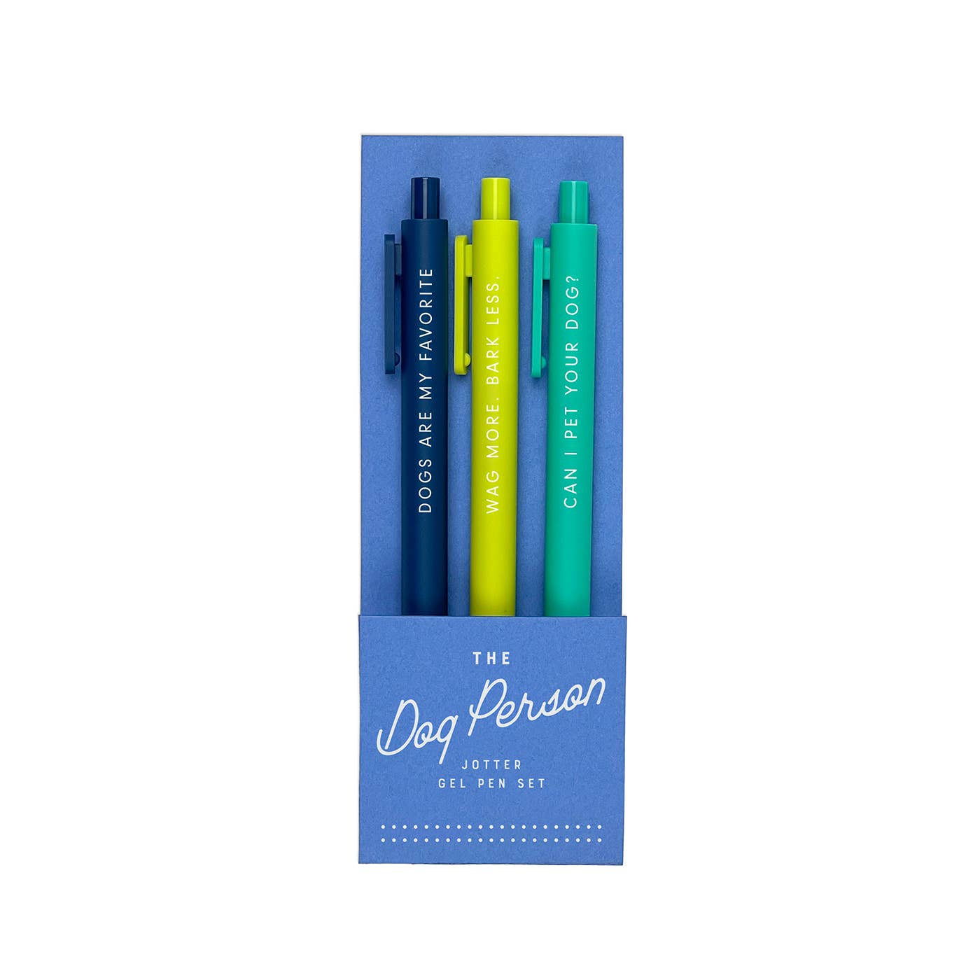 The Dog Person Gel Pens