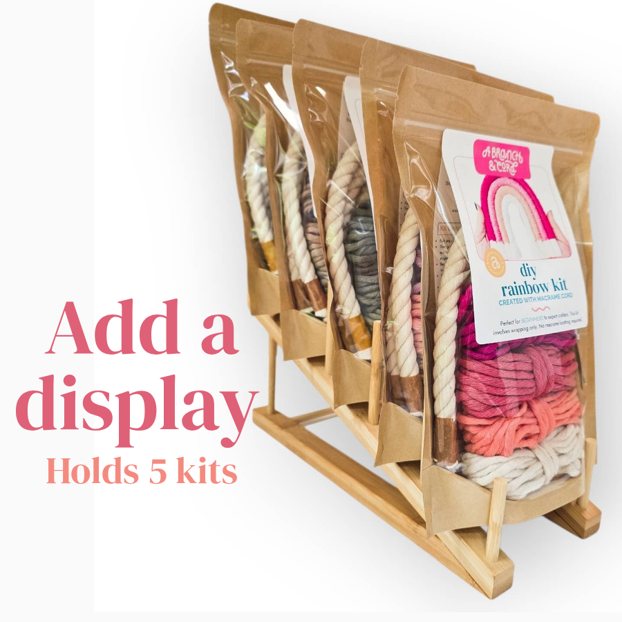 DIY Macrame Rainbow Kit