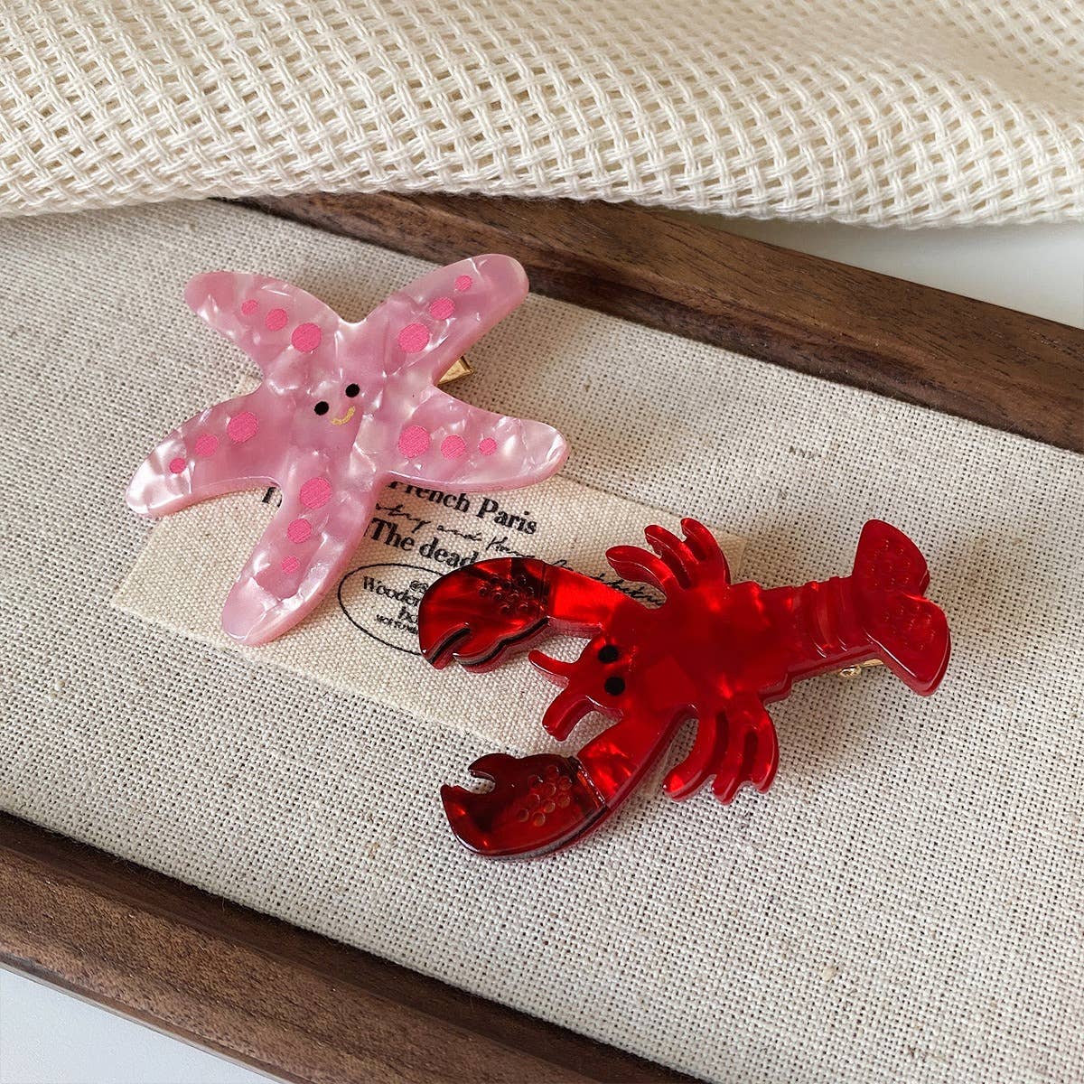 Marine Hair Clips