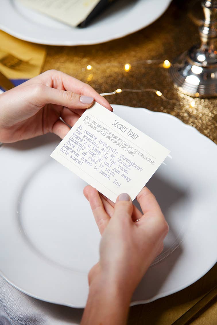 Murder Mystery On The Night Train Game