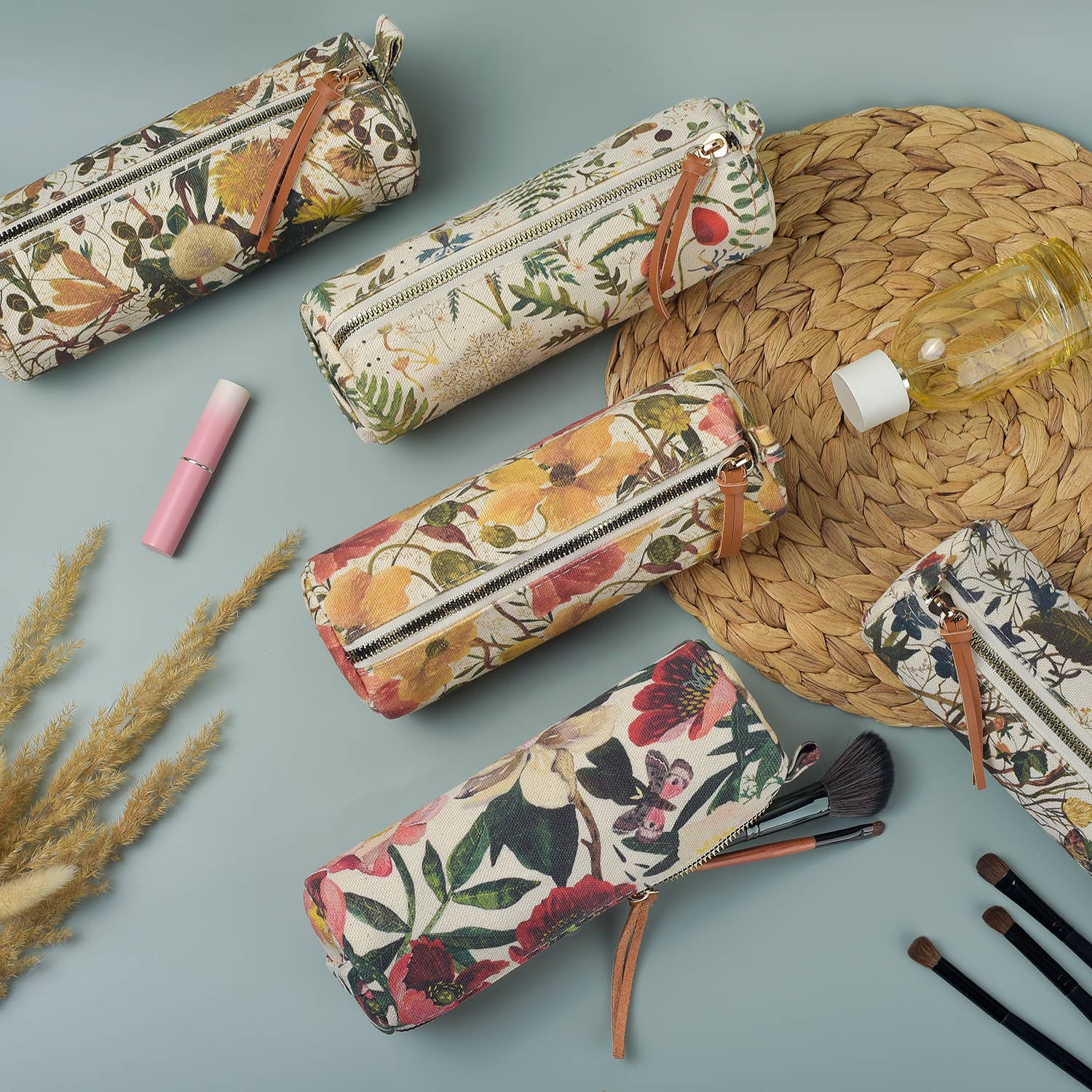 Pencil Pouch - Summer Greens