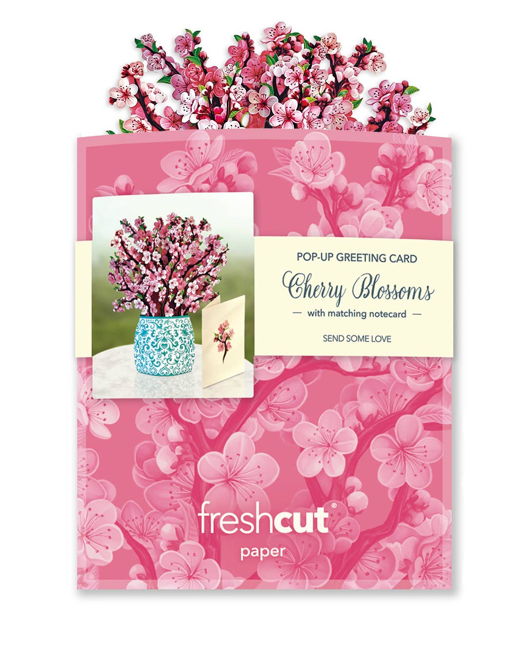 Mini Cherry Blossom (10 Pop-up Greeting Cards)