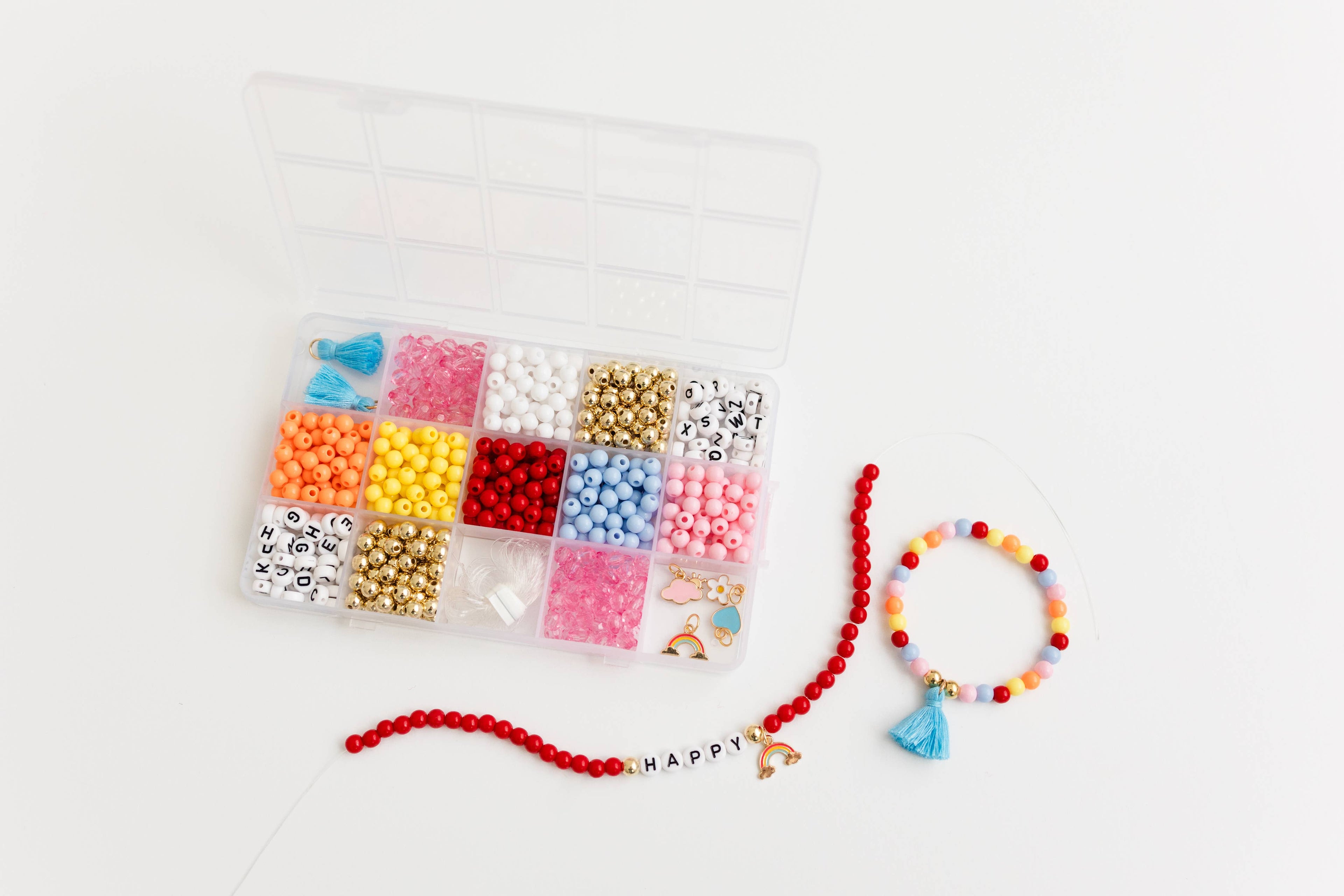 Color My World Rainbow Bracelet Craft Kit