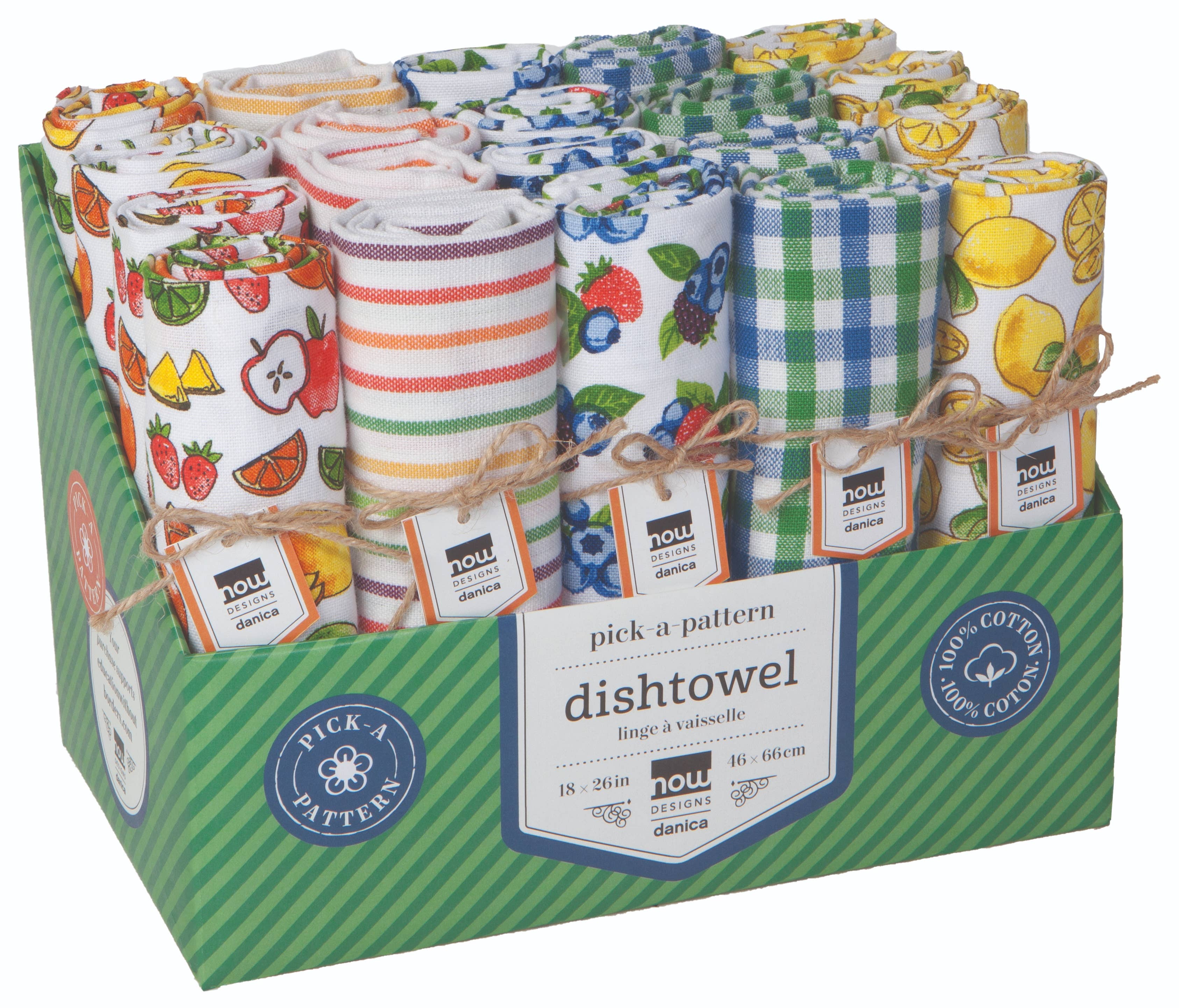 Berries & Fruit Dishtowels