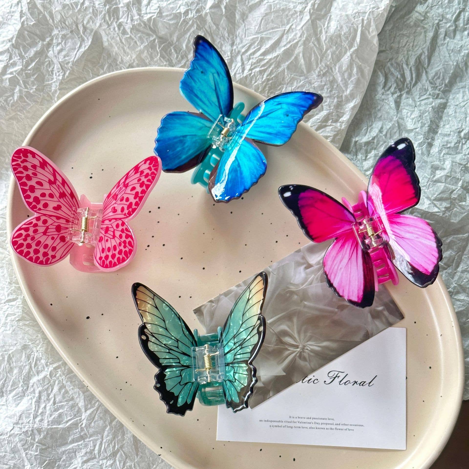 Butterfly Claw Clip