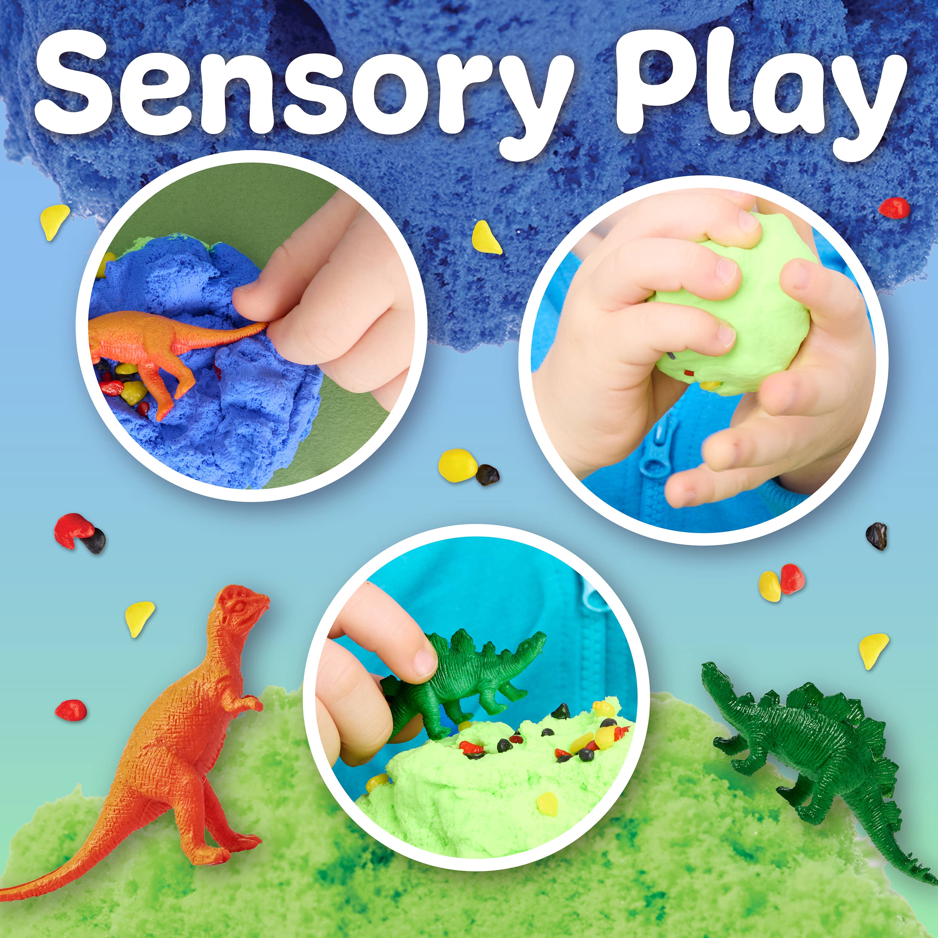 Sensory Cloud Clay: Dinosaur Theme