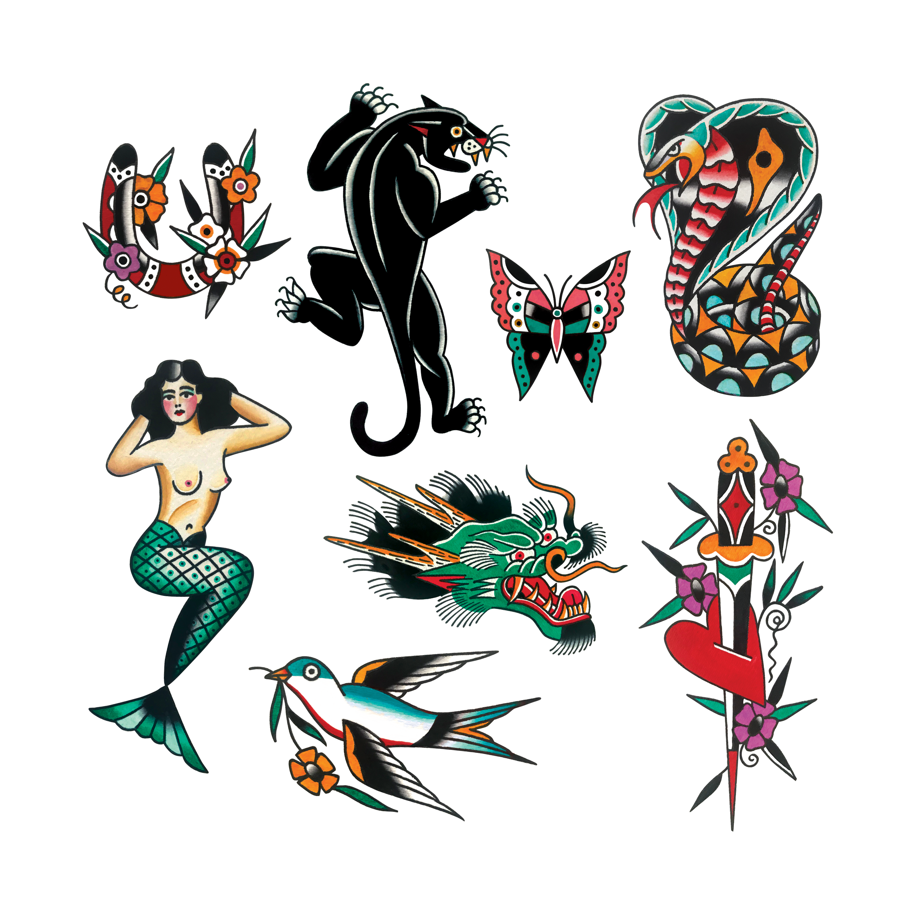 Americana Tattoo Set