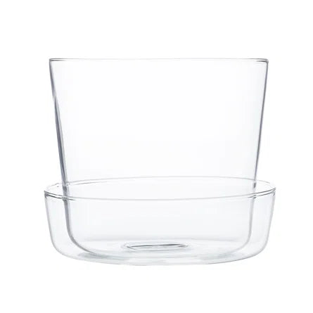 Clear Glass Pot