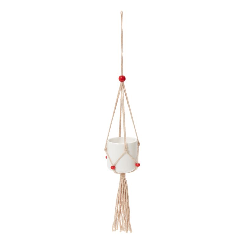 Macrame Tillandsia Holder Ornament