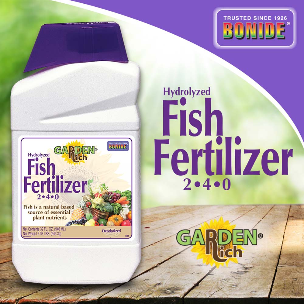 fish fertilizer nutrients Bonide Fish Emulsion 1 qt