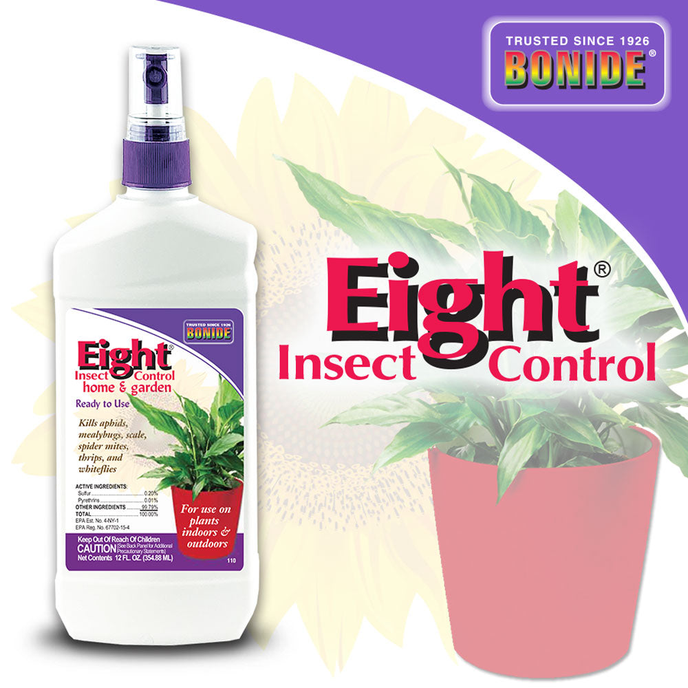 insect spray indoor plants BONIDE 428 EIGHT Garden & Home Insect Killer 32 oz
