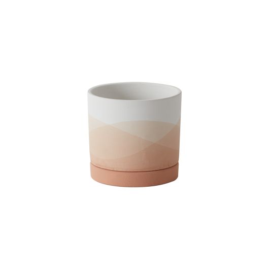 Vesper Pot with Saucer