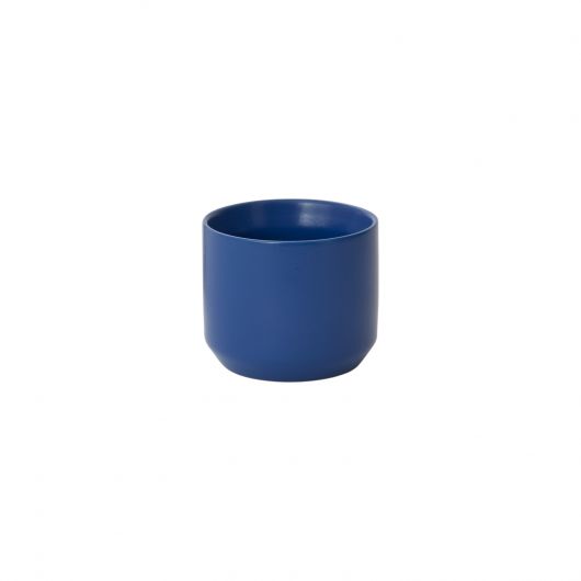 Round Blue Pot