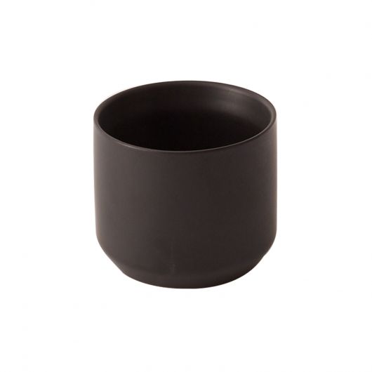 Round Black Pot