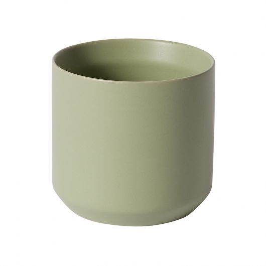 Round Green Pot