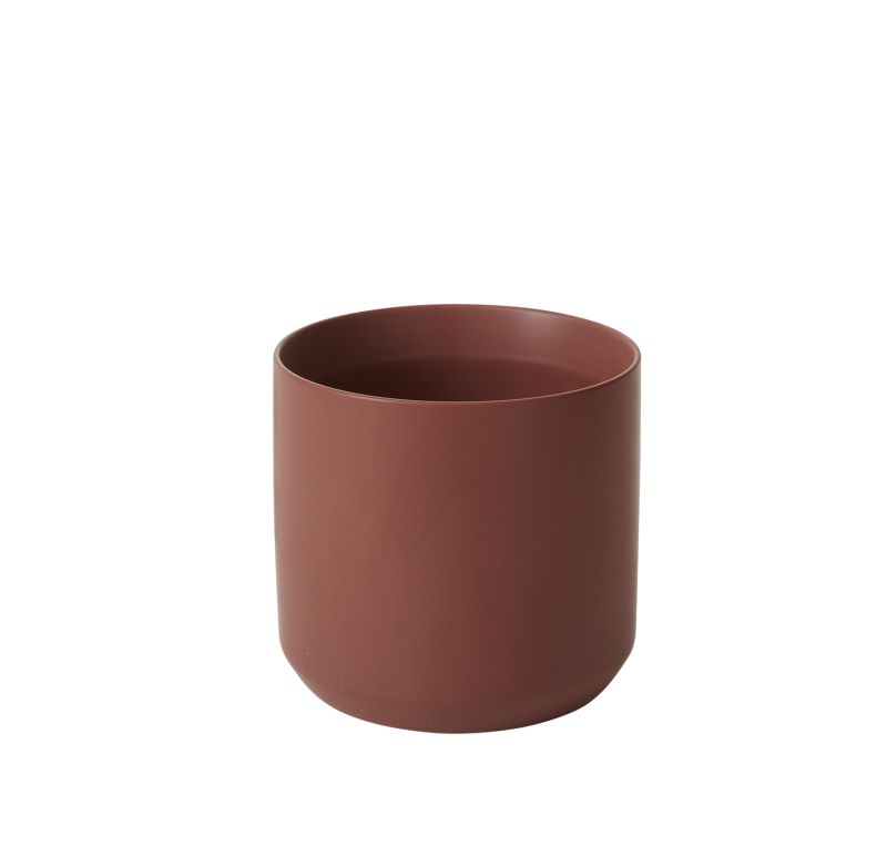 Round Brown Pot