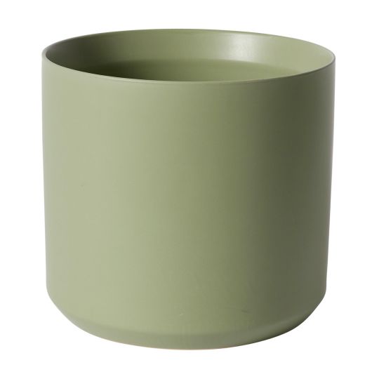 Round Green Pot