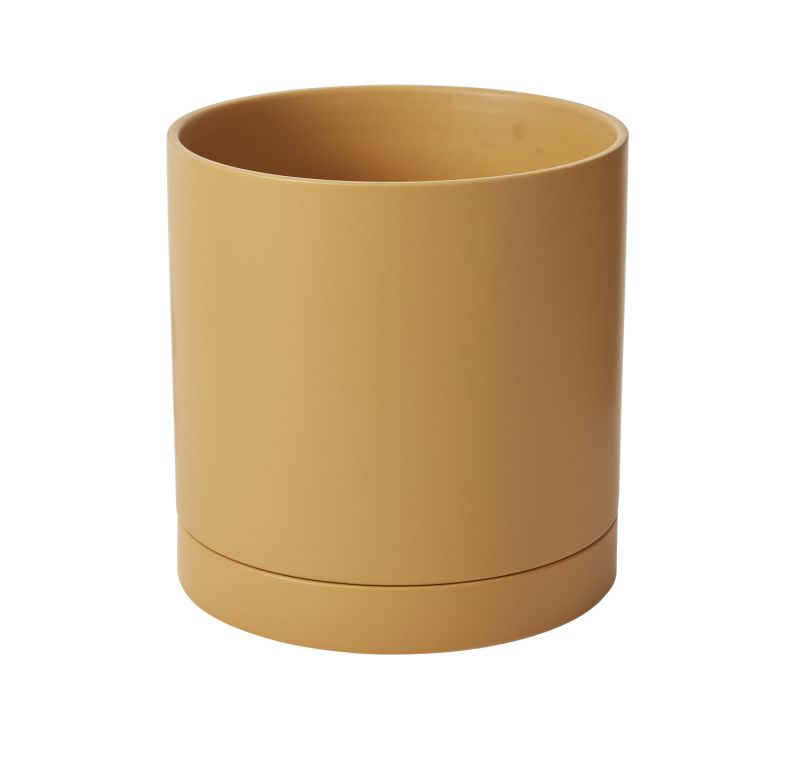 Romey Pot with Saucer