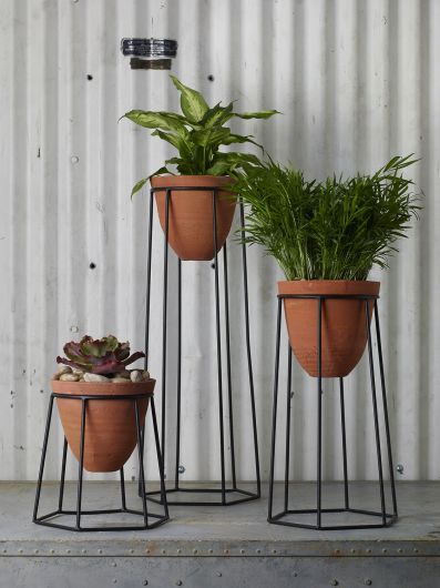 Cheyenne Plant Pot & Stand
