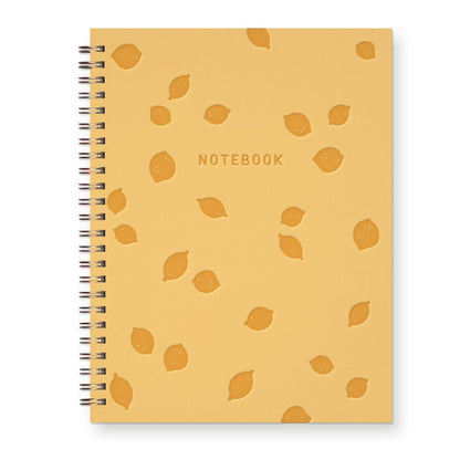Lemon Pattern Journal : Lined Notebook