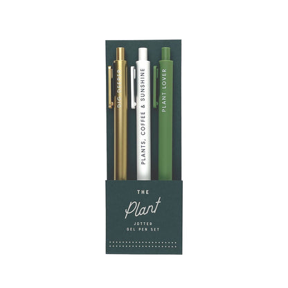 Plant Gel Pens