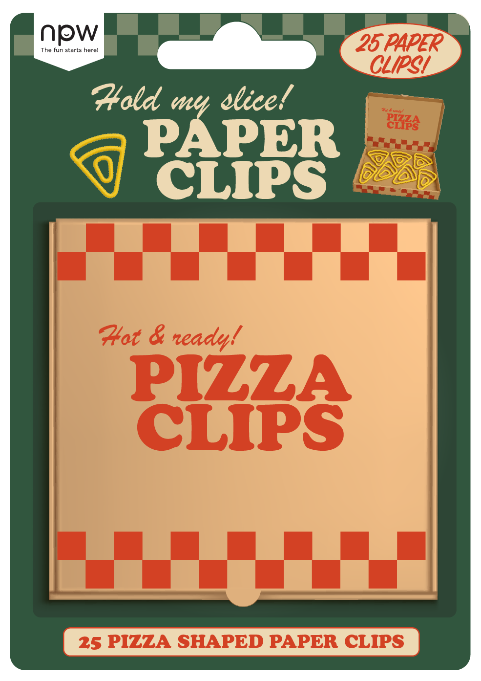 Pizza Paper Clips