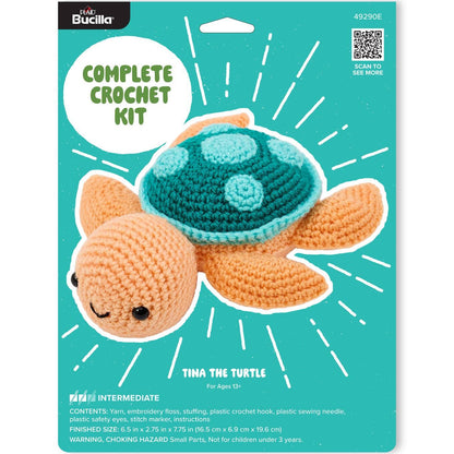 Tina the Turtle Crochet Kit