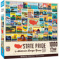Vintage Posters - State Pride 1000 Piece Puzzle