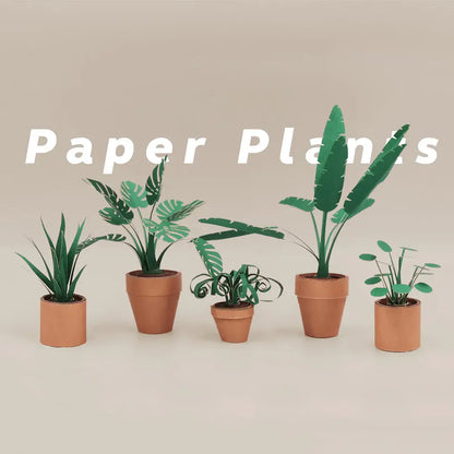 Paper Plants | DIY Origami Kit