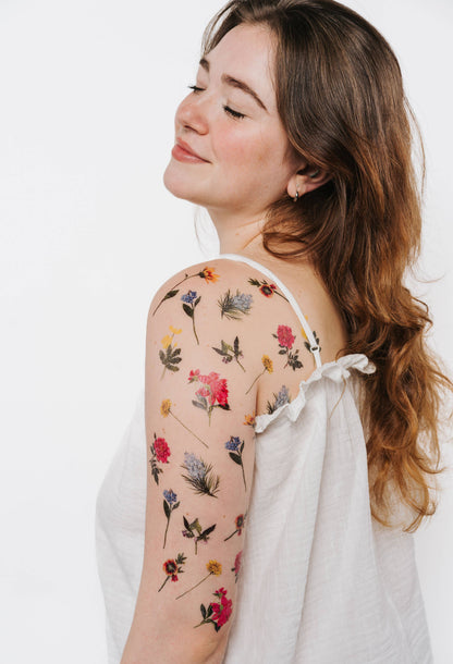 Garden Variety Tattoo Sheet