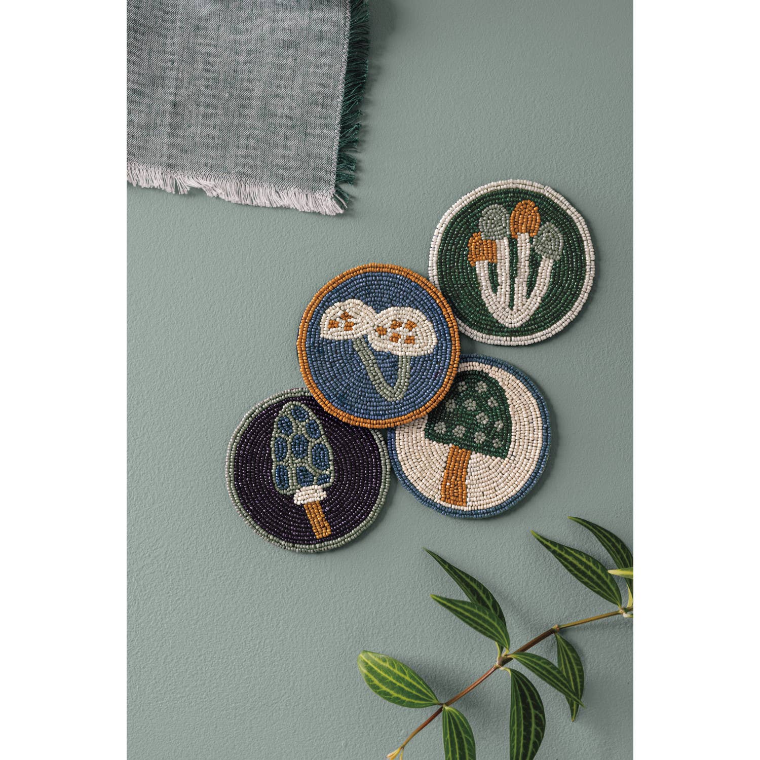 Wildgrove Beaded Coasters