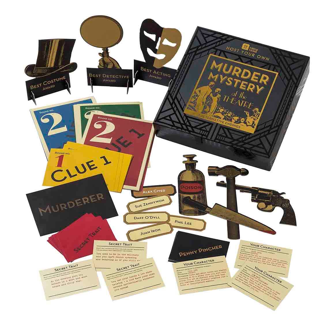 1920s Murder Mystery Game: Crime Solving Game