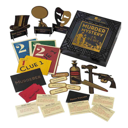 1920s Murder Mystery Game: Crime Solving Game