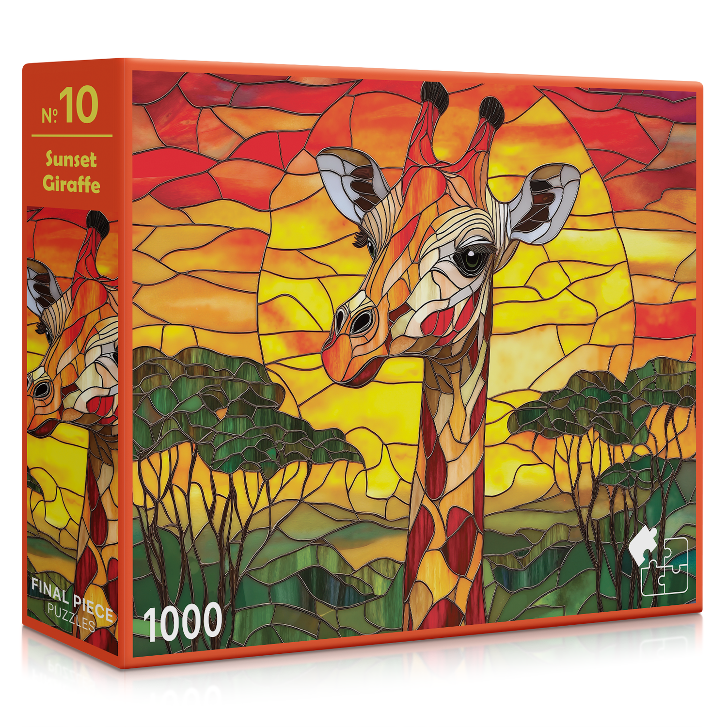 Sunset Giraffe Puzzle
