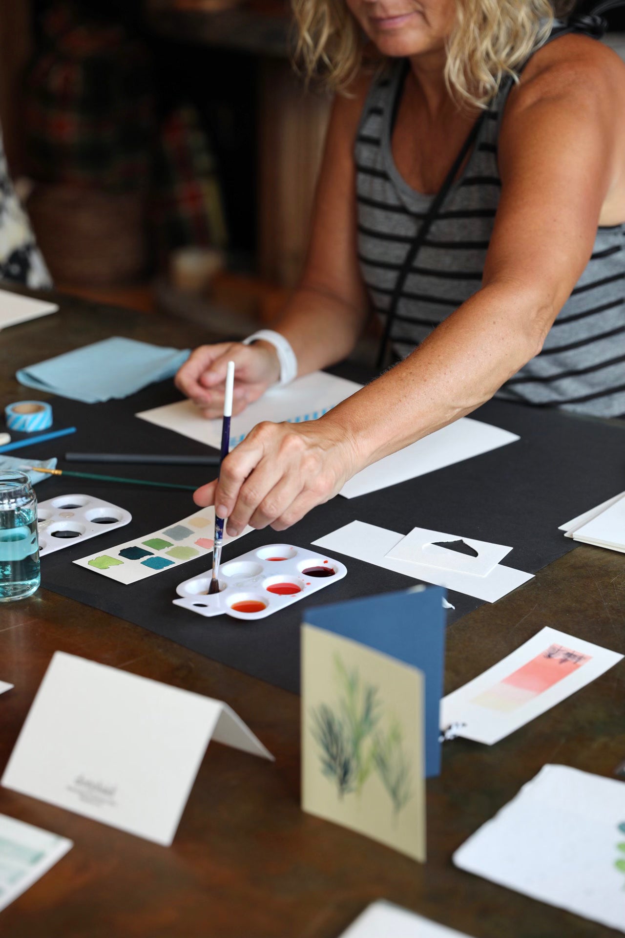 Watercolor Stationary Class 8/3/24