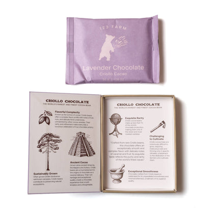 Lavender Chocolate Bar