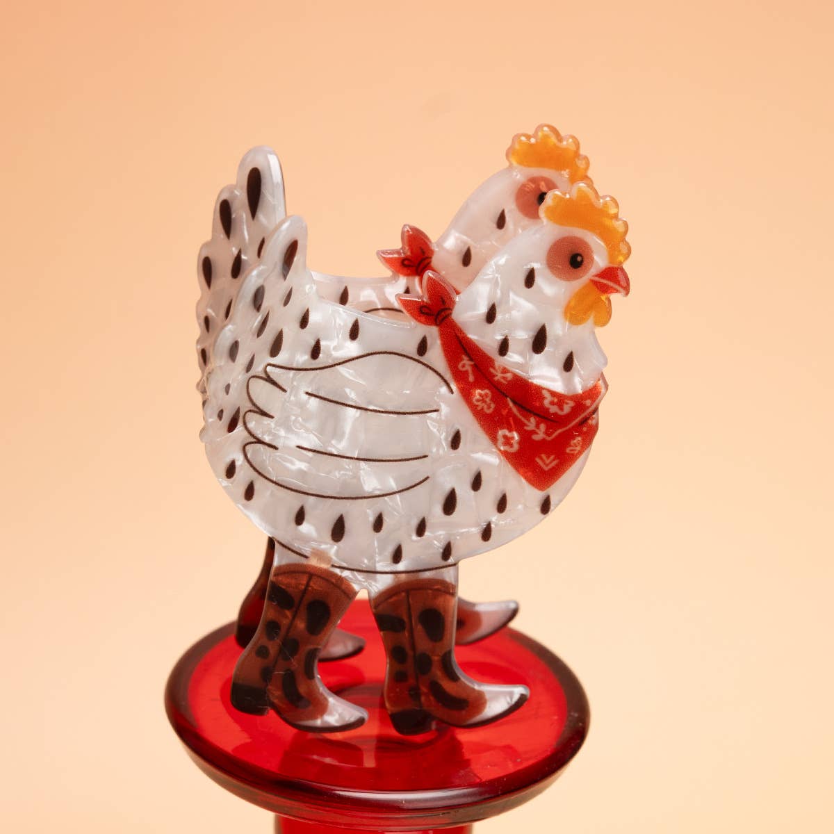 Cowboy Chicken Claw Clip