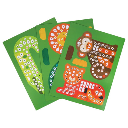 Animal Friends: Mosaic Sticker Activity