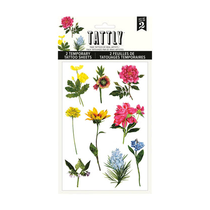 Garden Variety Tattoo Sheet