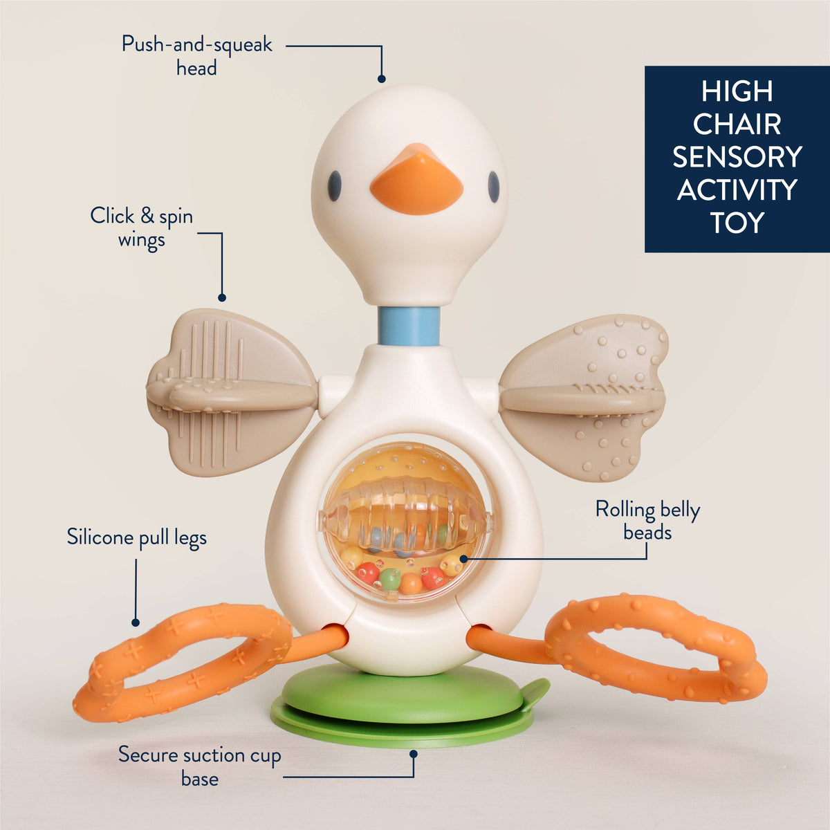 Twist &amp; Bop™ Sensory Toy Goose