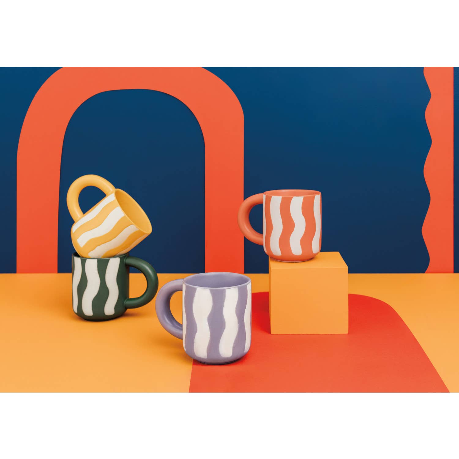 Jubilee Mango Groovy Mug