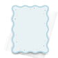 Wavy Die Cut TS 1989 Notecard