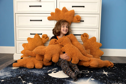 Fluffy Dino Nugget Pillows
