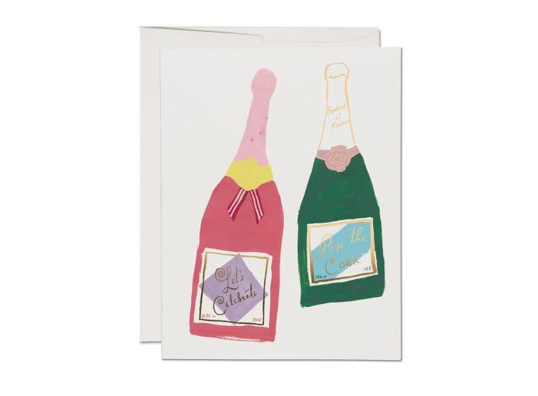 Champagne congratulations
