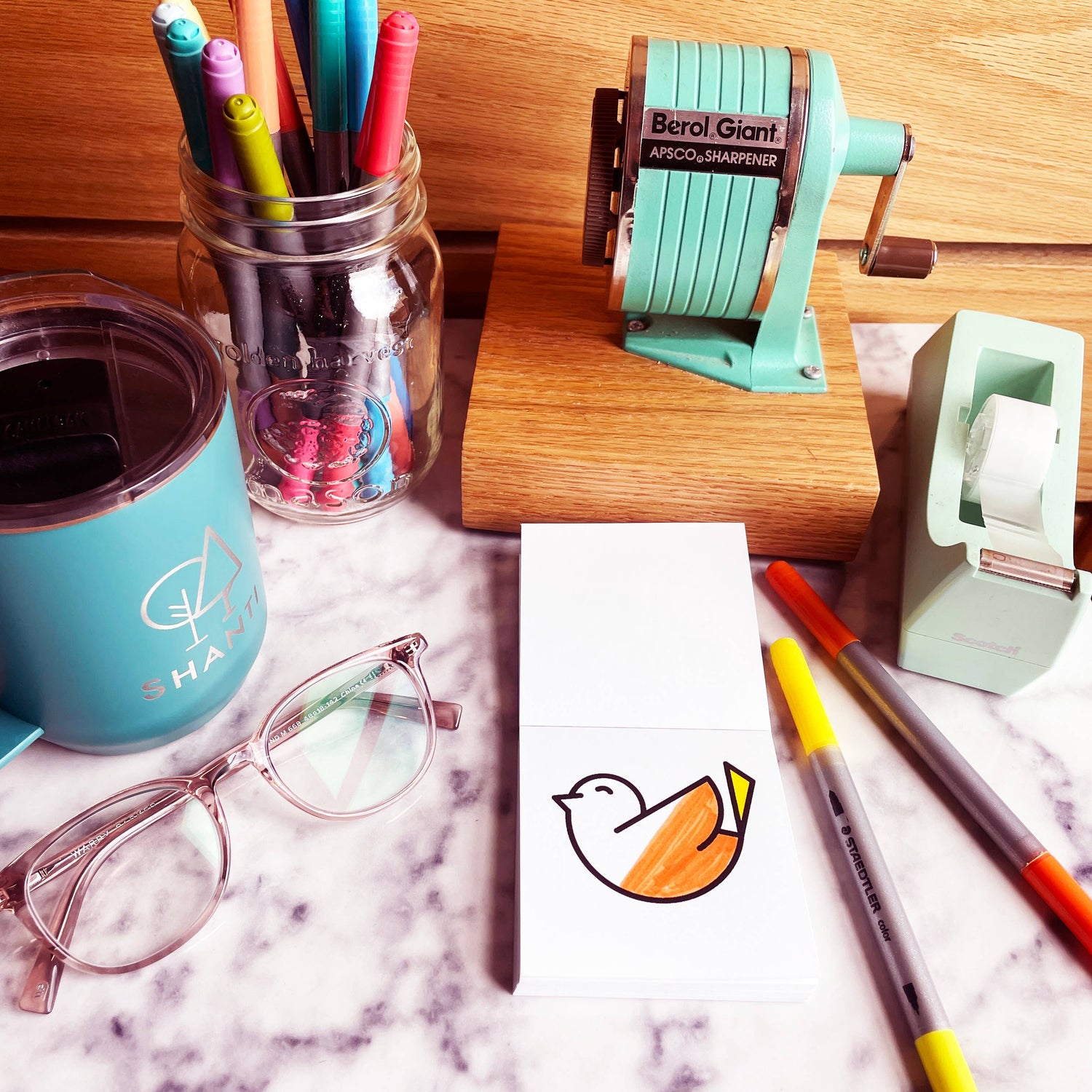 Birds Bugs and Botany Coloring Book
