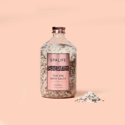 Petal-Infused Effervescent Mineral Bath Salts