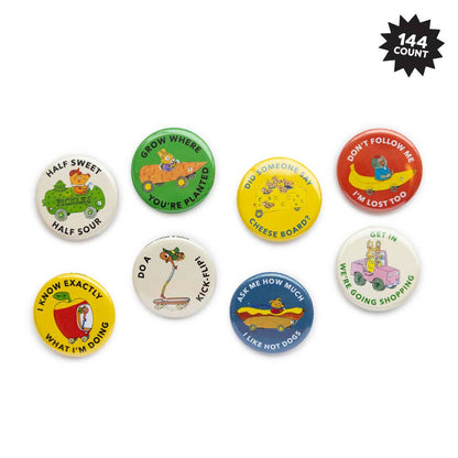 Richard Scarry Button Pin