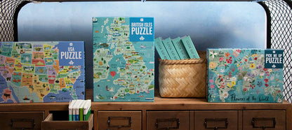 USA Map Puzzle &amp; Poster