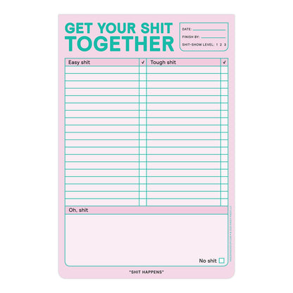 Get Your Shit Together Pad
