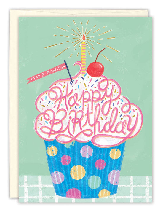 Cupcake Birthday Card